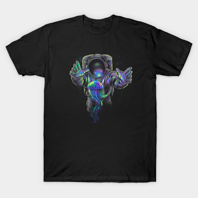 Jellyspace 2 T-Shirt by angoes25